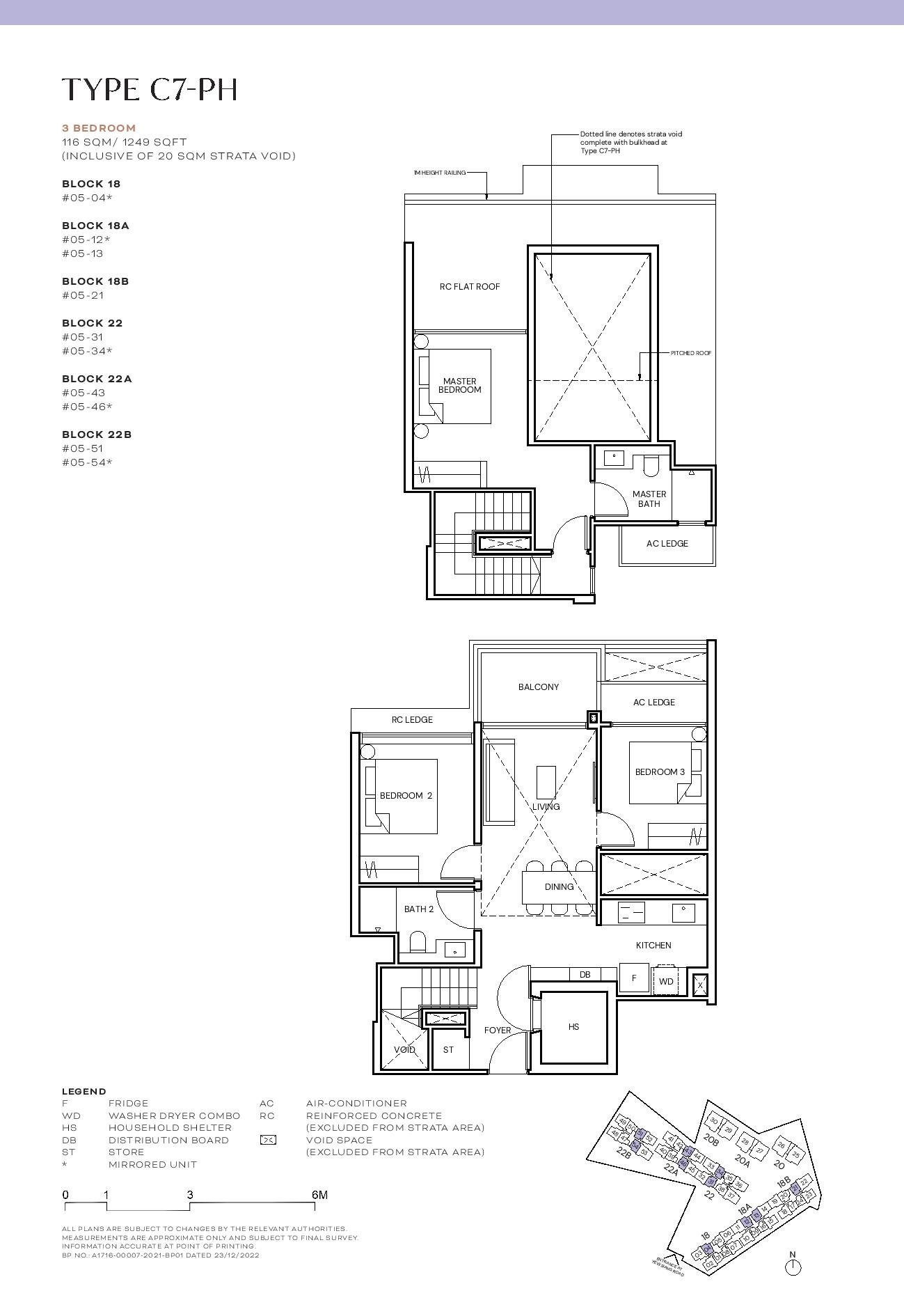 Terra Hill Floor Plan 3 Bedroom 7