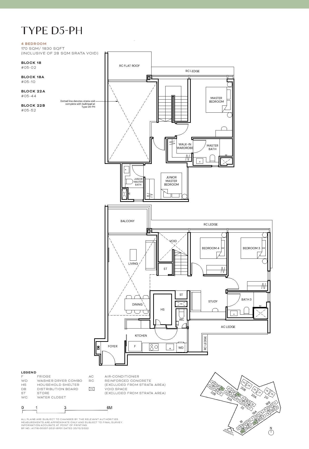 Terra Hill Floor Plan 4 Bedroom 5
