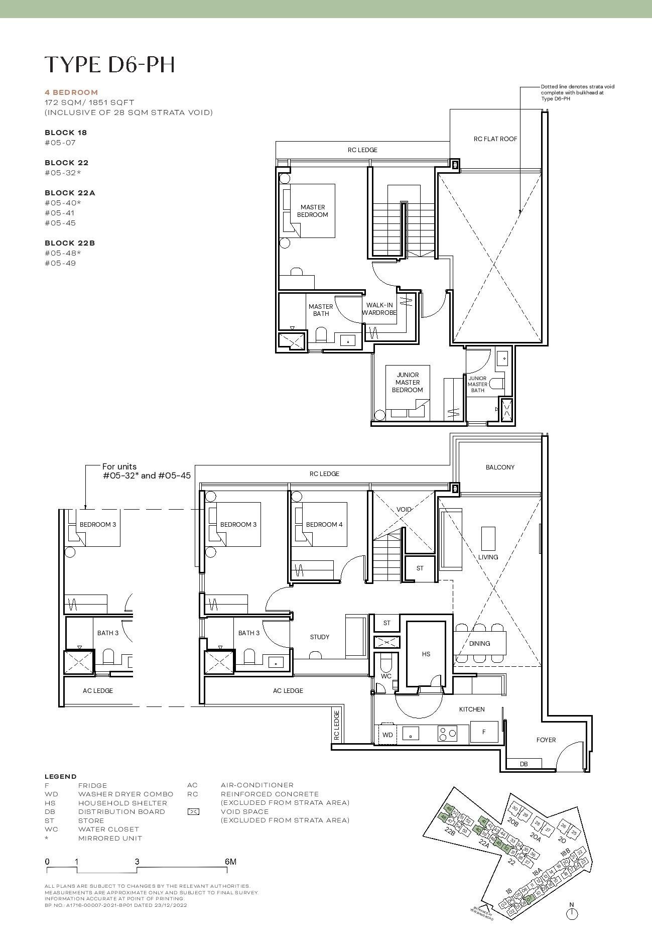 Terra Hill Floor Plan 4 Bedroom 6