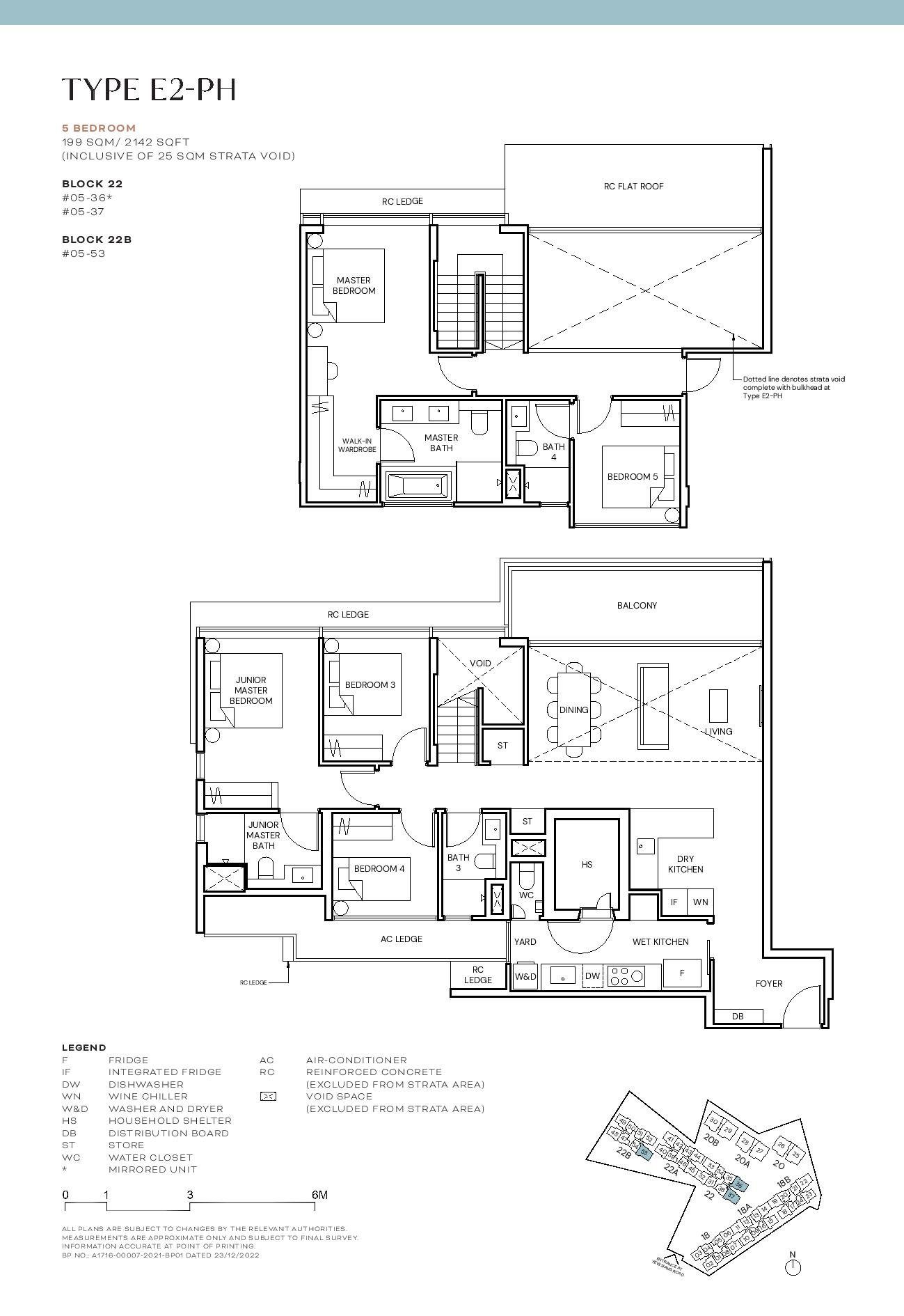 Terra Hill Floor Plan 5 Bedroom 2