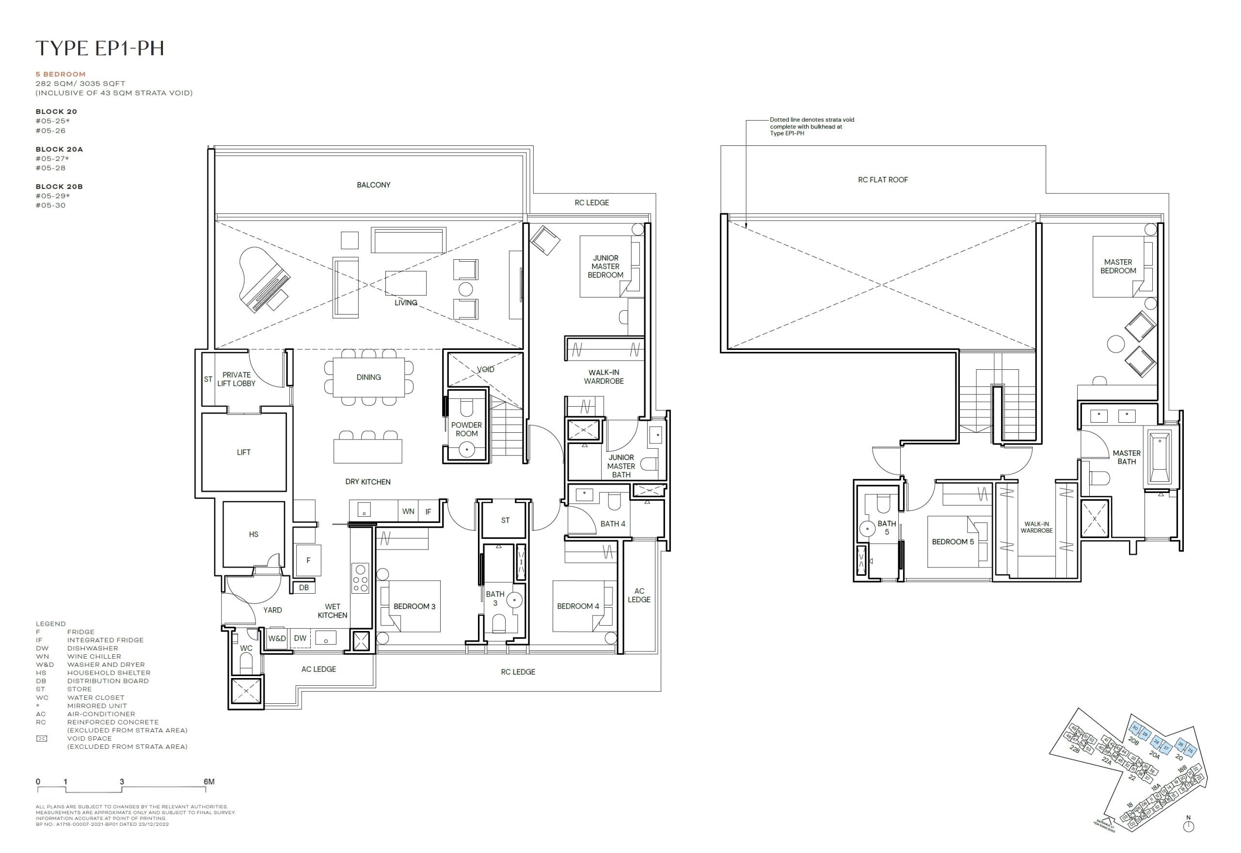 Terra Hill Floor Plan 5 Bedroom Prestige scaled